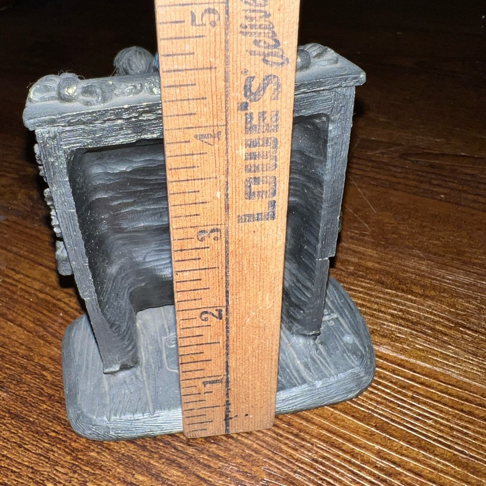 Vintage Rare Michael Ricker Pewter Sitting Santa & Cory Piano Limited Edition - Picture 10 of 12